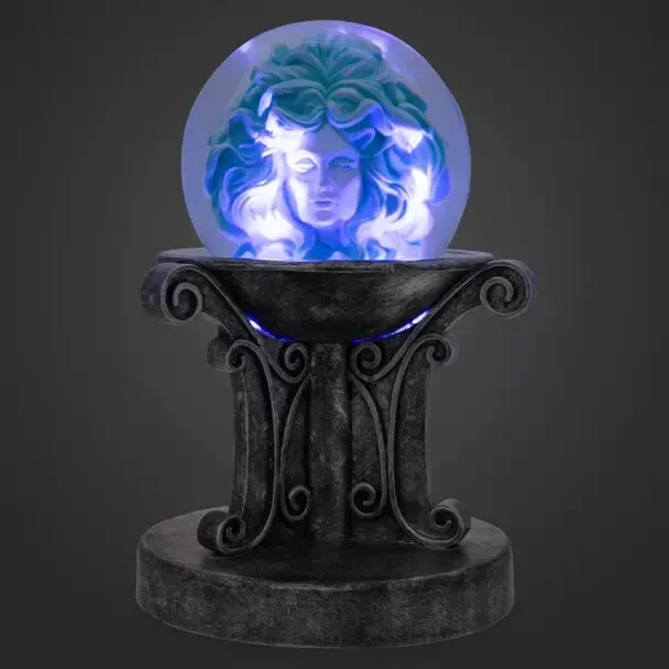 RARE Disney Authentic Madame Leota Lighted Crystal Ball Lamp The Haunted Mansion RARE Disney Authentic Madame Leota Lighted Crystal Ball Lamp The Haunted Mansion
