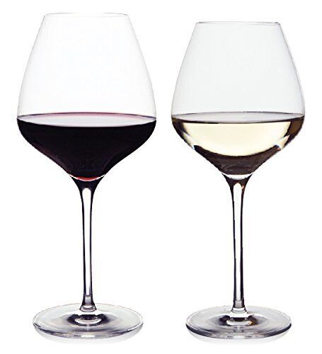 The One Wine Glass - Perfectly Designed Shaped Glasses For all Clear 