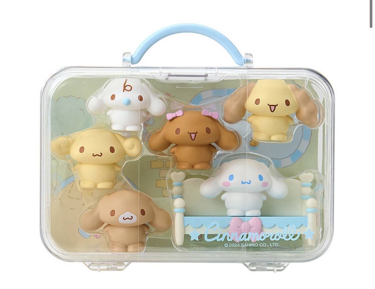 SANRIO Cinnamoroll & Friends Figure Doll Set of 6 JAPAN NEW