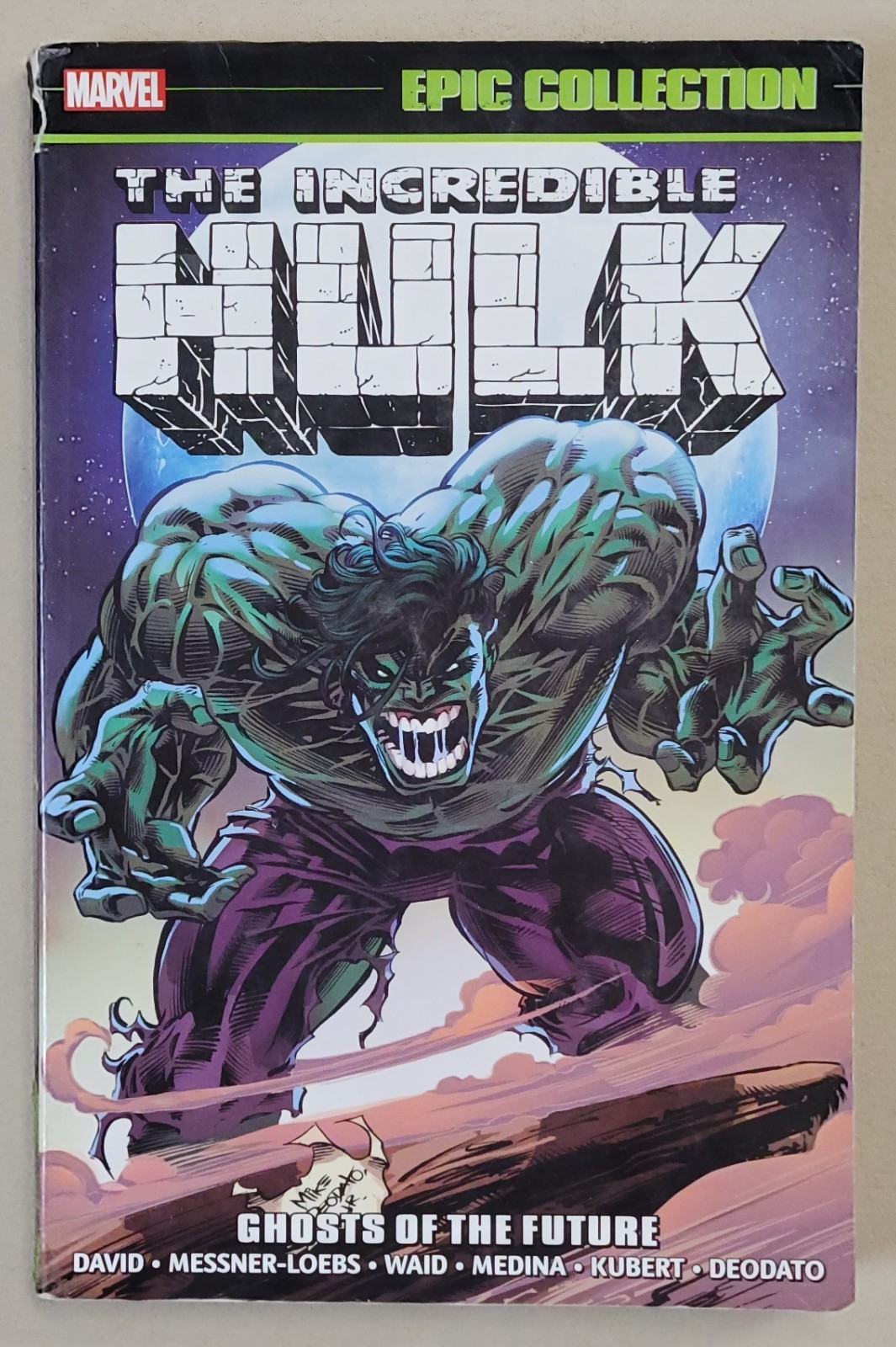 Marvel Epic Collection Incredible Hulk: Ghosts of the Future Vol. 22 TPB Marvel Epic Collection Incredible Hulk: Ghosts of the Future Vol. 22 TPB