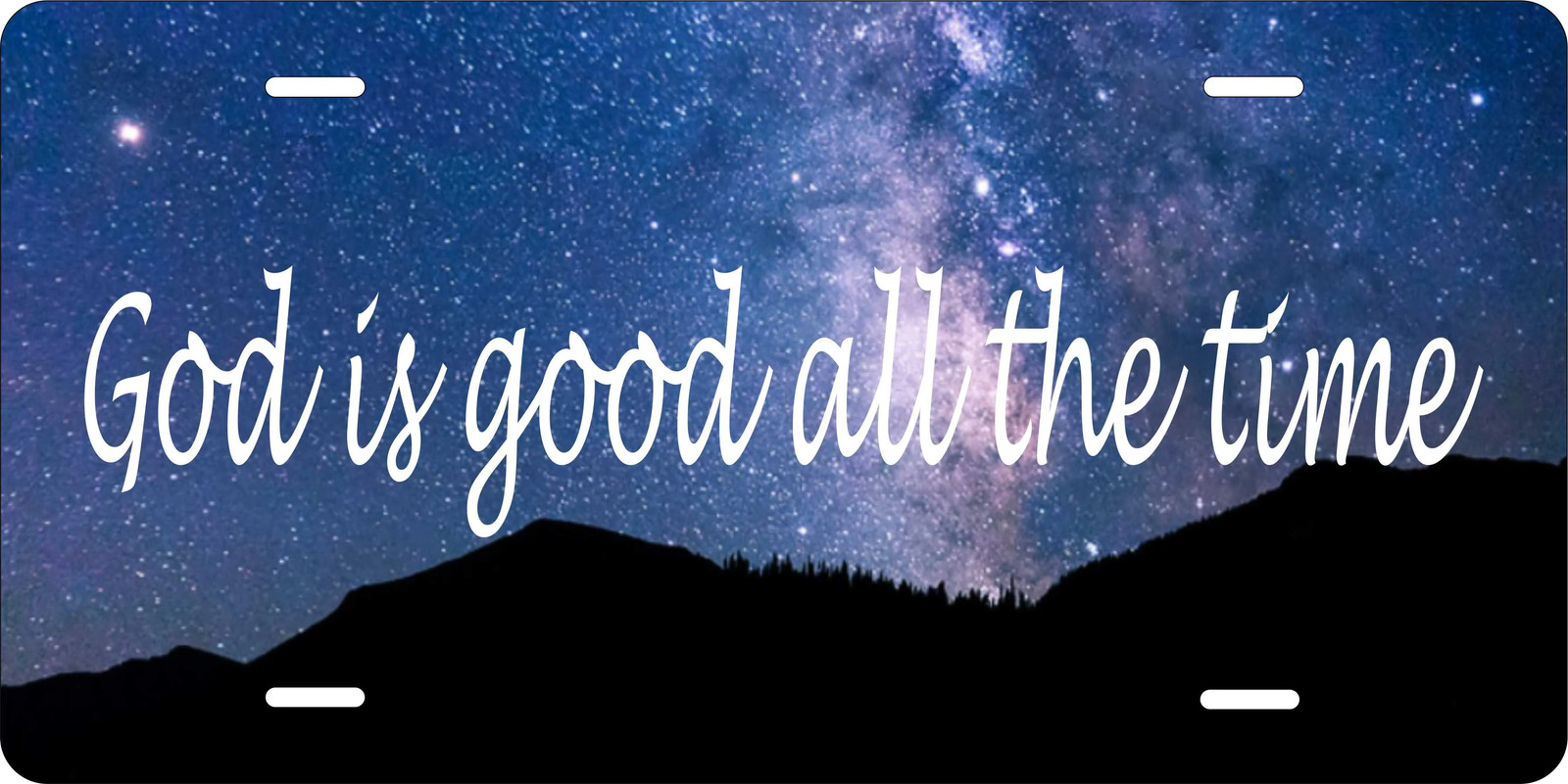 God is good all the time Christian Custom Novelty License Plate Auto Moto Bike God is good all the time Christian Custom Novelty License Plate Auto Moto Bike