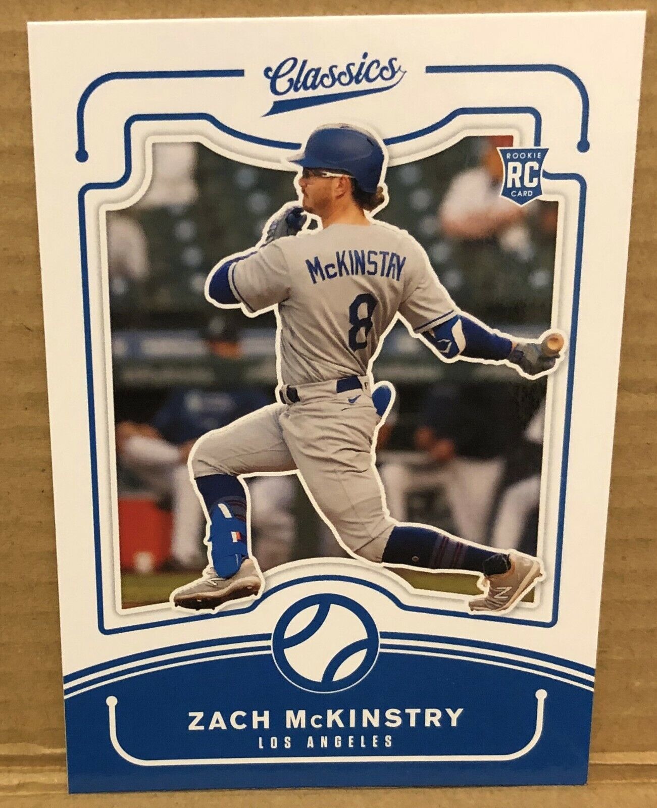 ZACH McKINSTRY(LOS ANGELES DODGERS)2021 PANINI CHRONICLES CLASSICS ROOKIE CARD