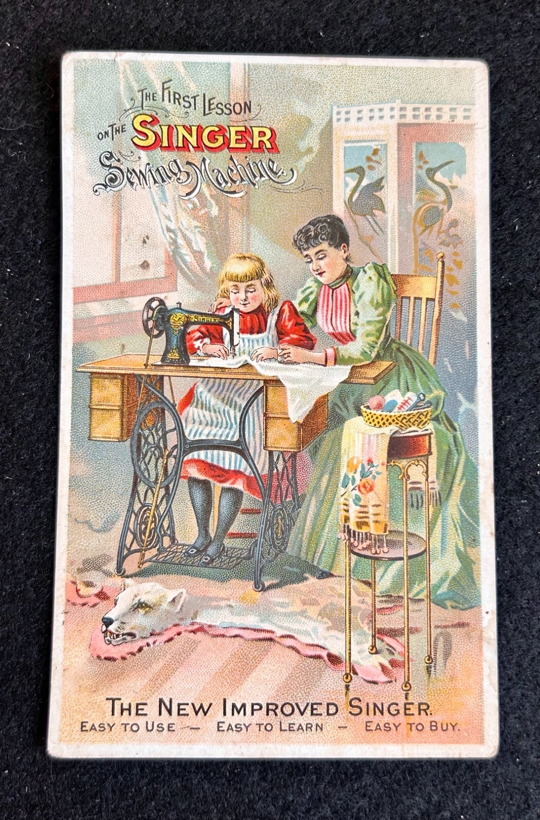 Singer Sewing Machines - The First Lesson