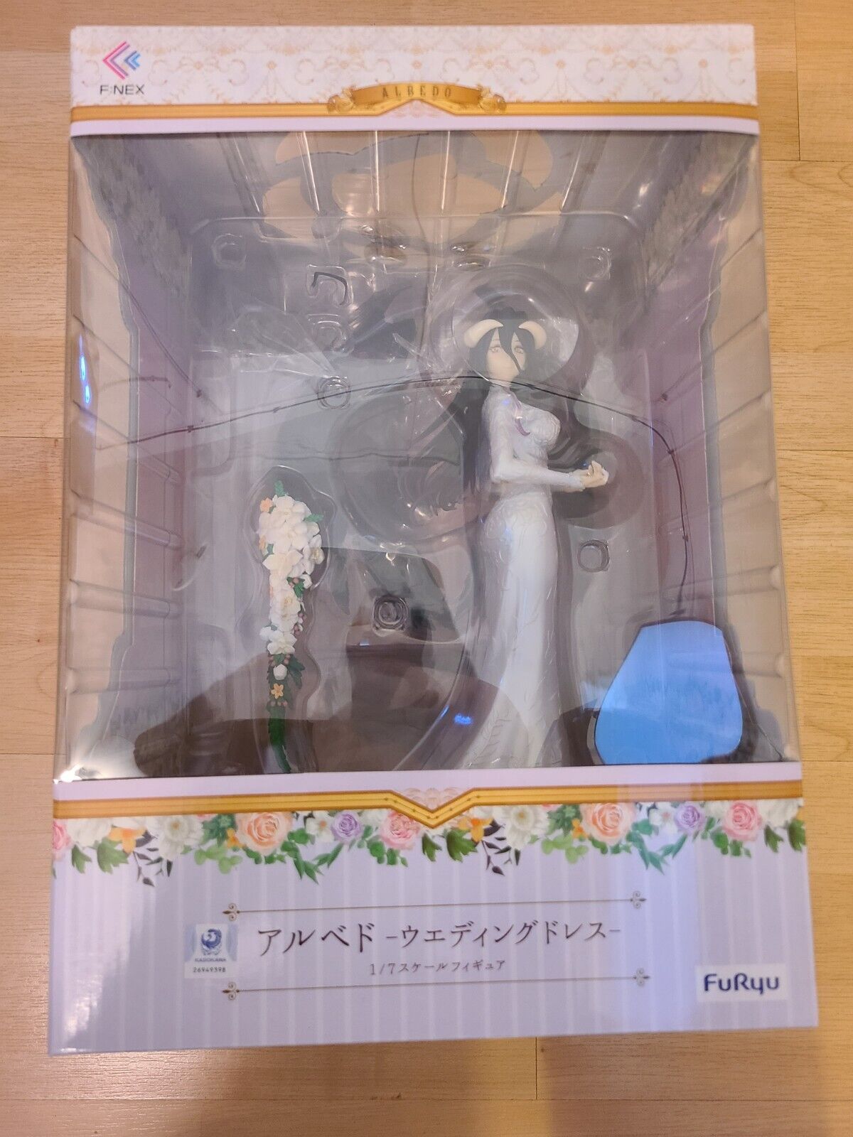 F:NEX FuRyu OVERLORD Albedo Wedding Dress Ver. 1/7 Scale Figure