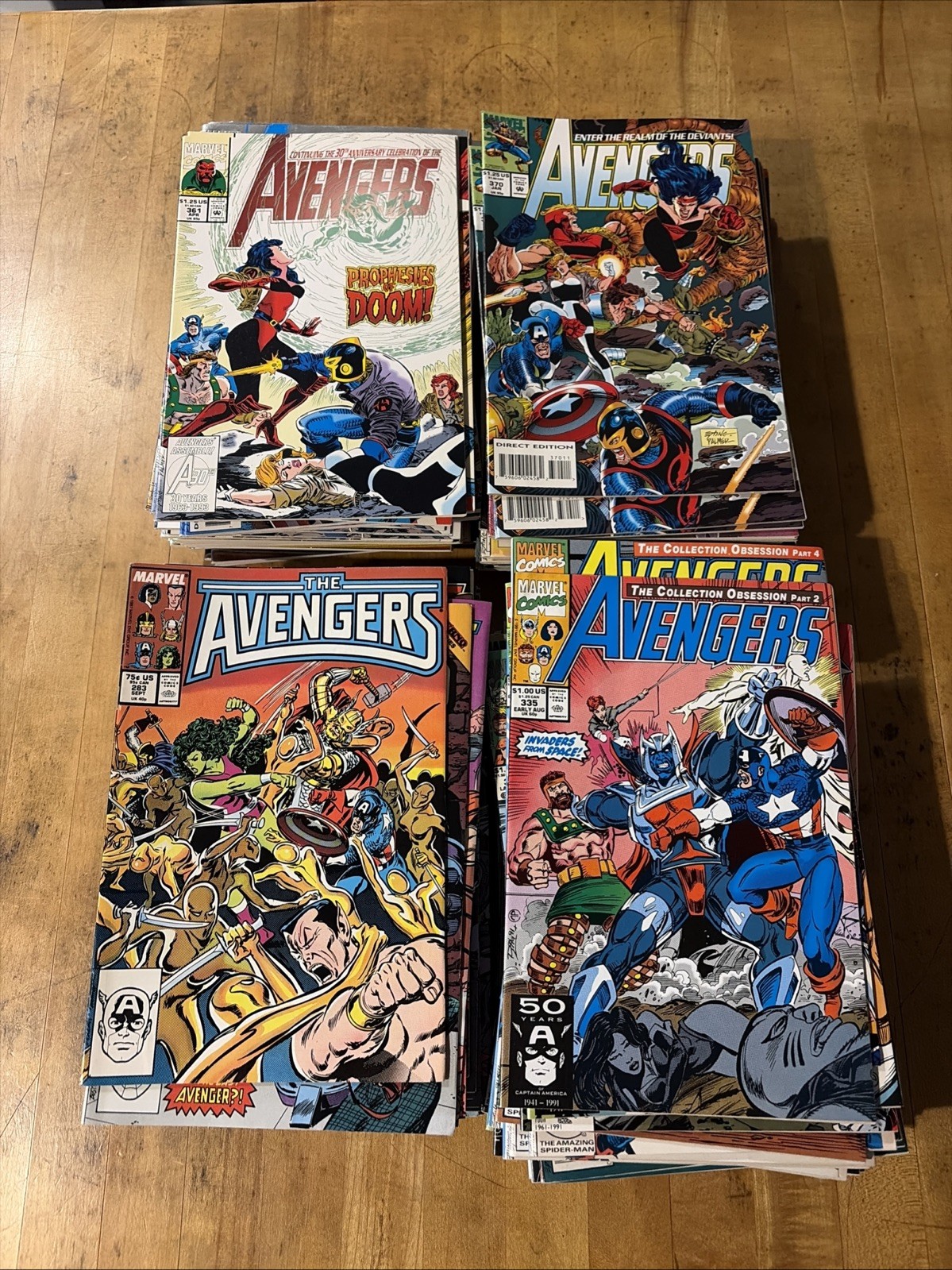 HUGE Avengers lot of over 150 comics