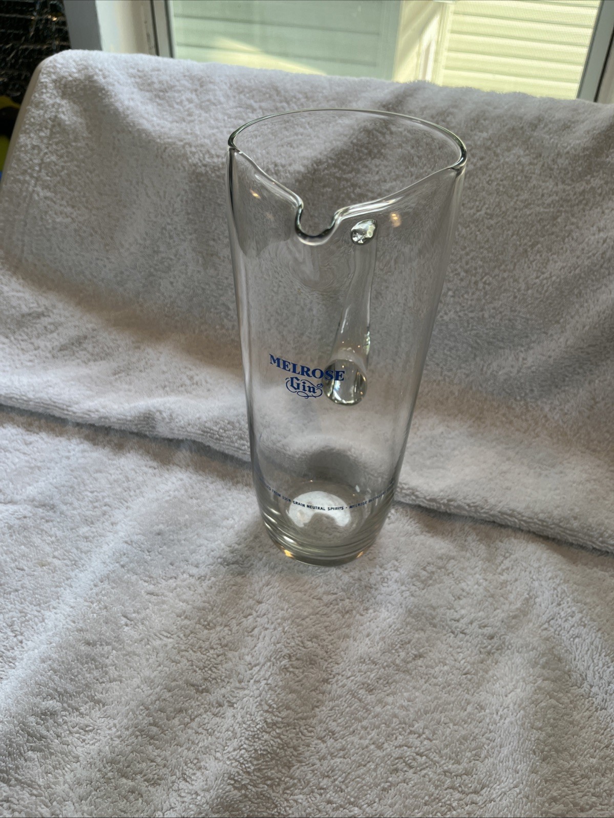 Vintage Melrose Gin Martini 9” Tall Pitcher…