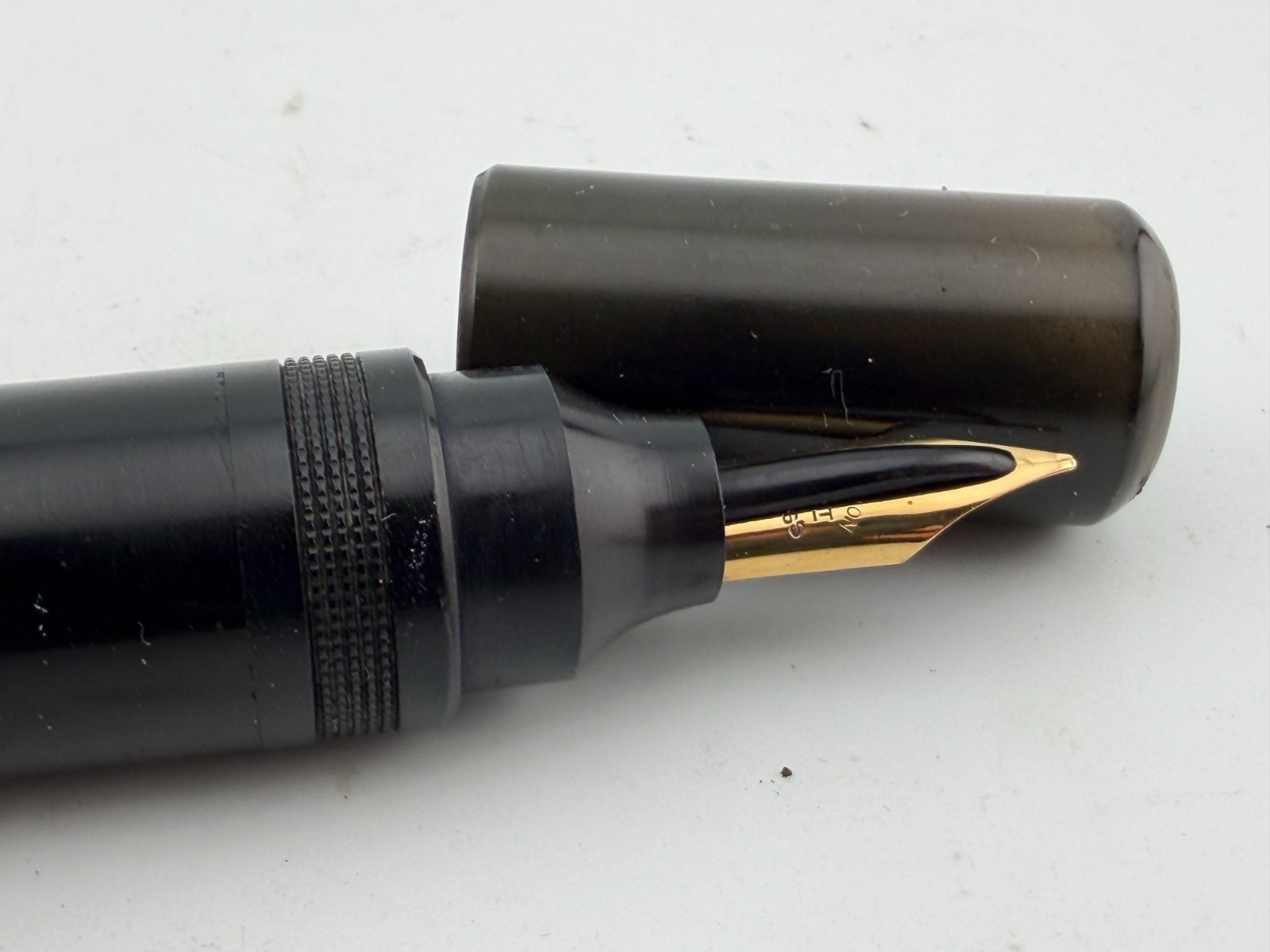 Very Rare Massive Oversized Ormiston & Glass The Teddy No5 Fountain Pen 14ct Nib Very Rare Massive Oversized Ormiston & Glass The Teddy No5 Fountain Pen 14ct Nib