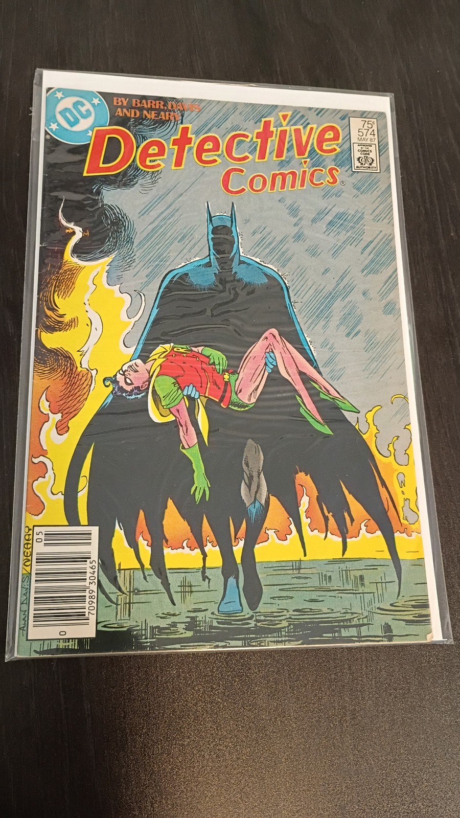 DC Detective Comics 574 Batman Robin Year Two Barr Davis Neary 1987 May DC Detective Comics 574 Batman Robin Year Two Barr Davis Neary 1987 May