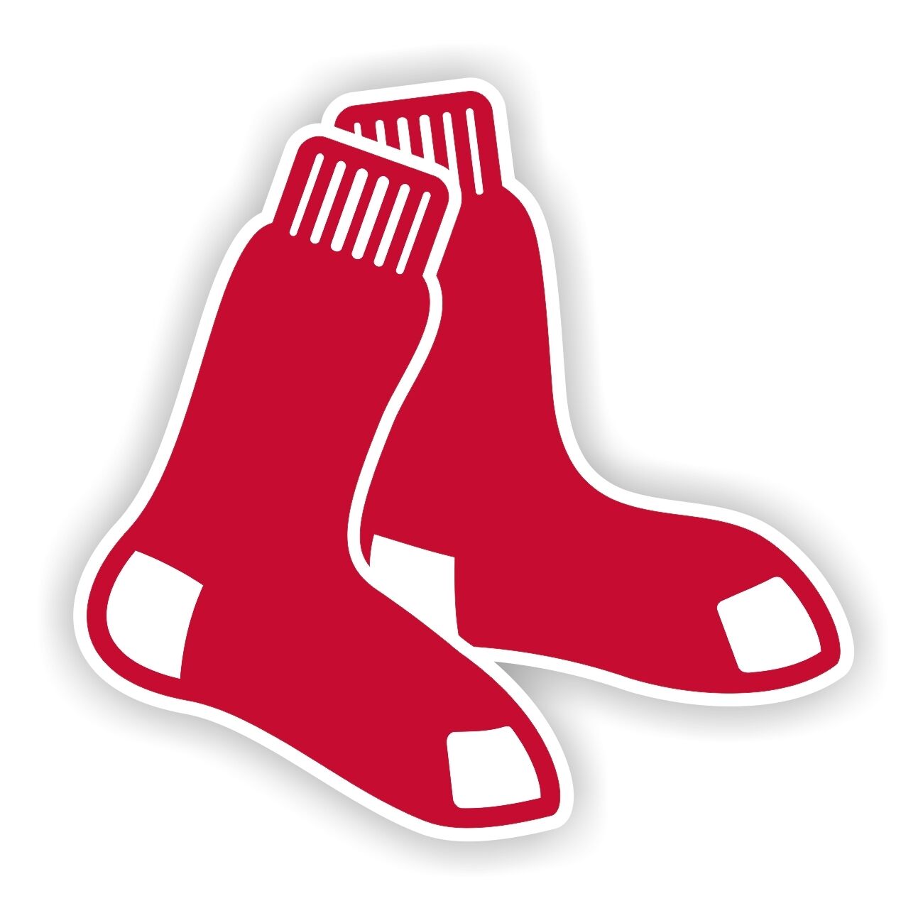 Boston Red Sox Decal / Sticker Die cut