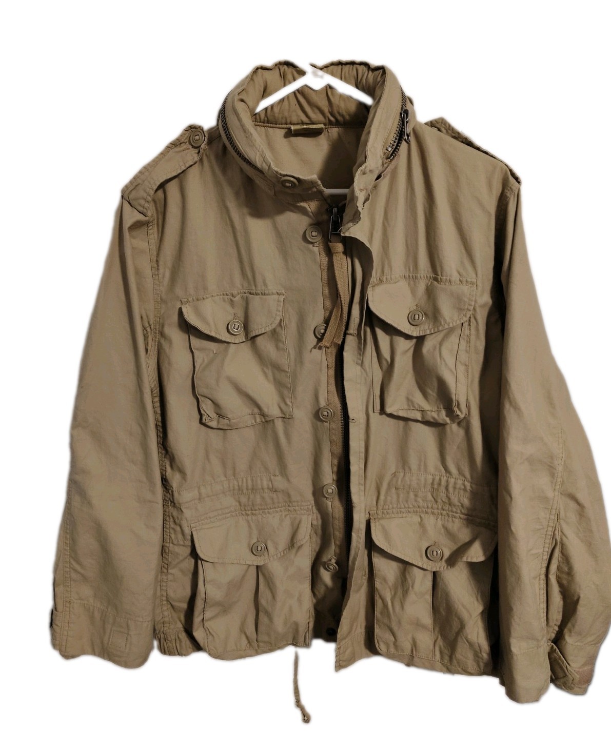 Rothco M65 Jacket Beige RN-37572 Size Medium Rothco M65 Jacket Beige RN-37572 Size Medium
