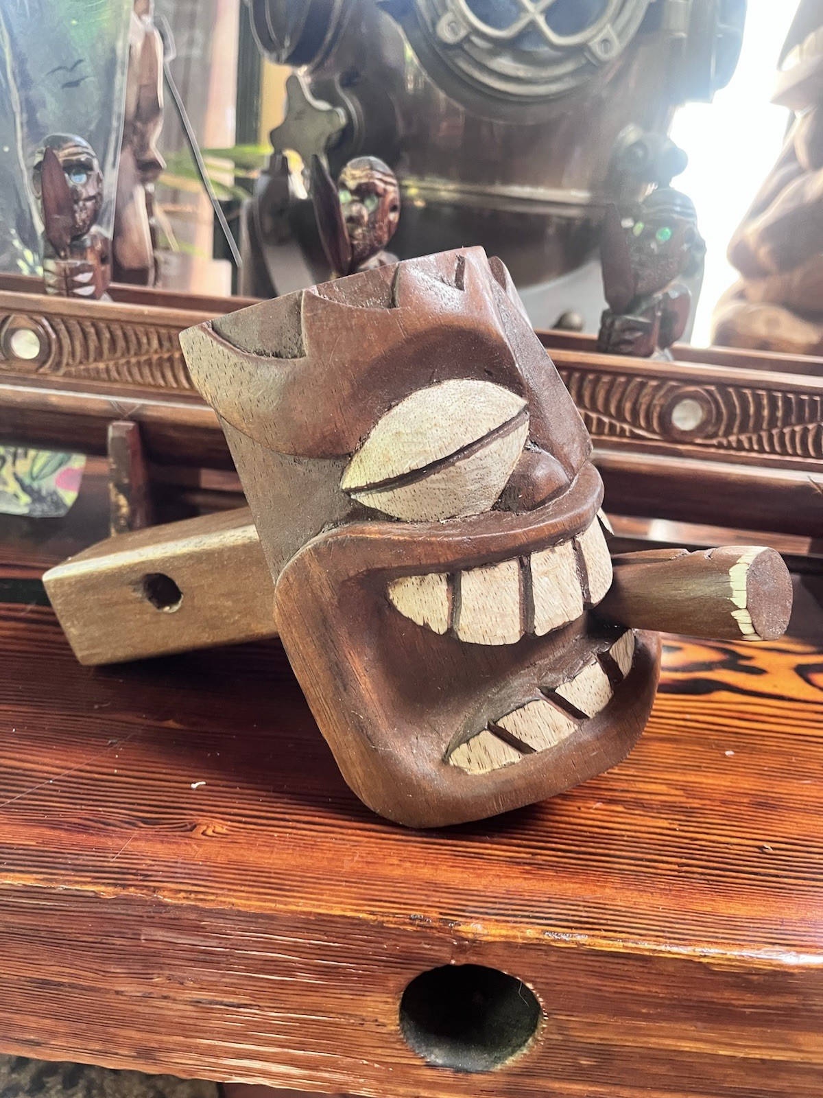 New Smokin' Tikis Trailer Hitch Receiver Oceanic New Smokin' Tikis Trailer Hitch Receiver Oceanic