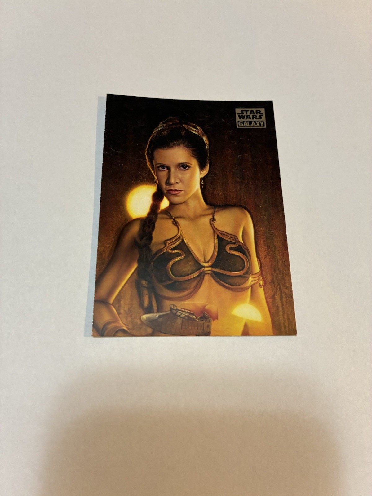 2012 Topps Star Wars Galaxy 7 DIFFERENT SIDE OF LEIA Card #4 2012 Topps Star Wars Galaxy 7 DIFFERENT SIDE OF LEIA Card #4