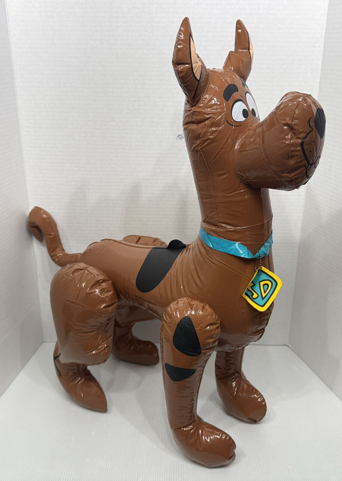 Vintage Scooby-Doo Rinco 2002 Vinyl Inflatable Carnival Blow Up Toy SQUEAKS Read Vintage Scooby-Doo Rinco 2002 Vinyl Inflatable Carnival Blow Up Toy SQUEAKS Read