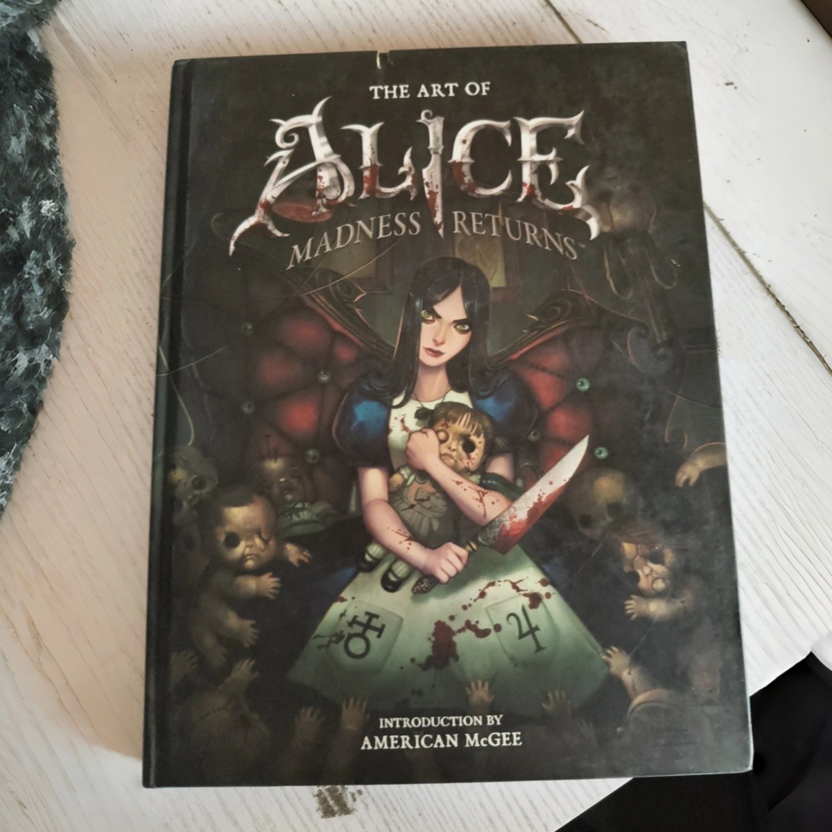 official The Art of Alice Madness Returns Art Book with Illustrations English official The Art of Alice Madness Returns Art Book with Illustrations English