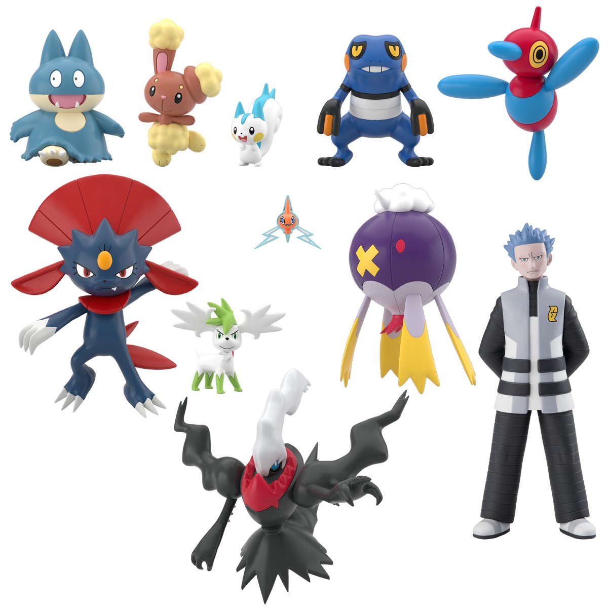 Pokemon Scale World Sinnoh Region 3 Figure Box Set of 6 Pokémon PRE