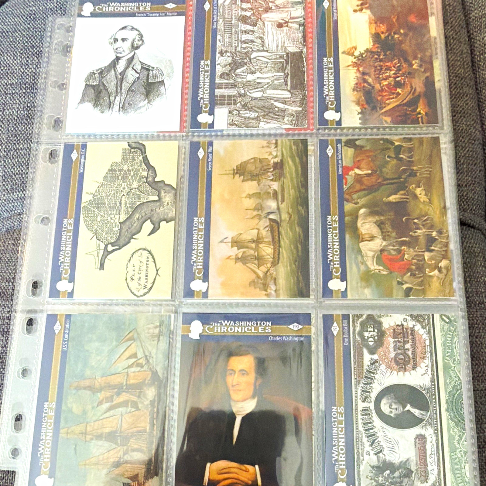 2022 Historic Autograph Co Washington Chronicles/Gilded Age Serial #’d Card Lot