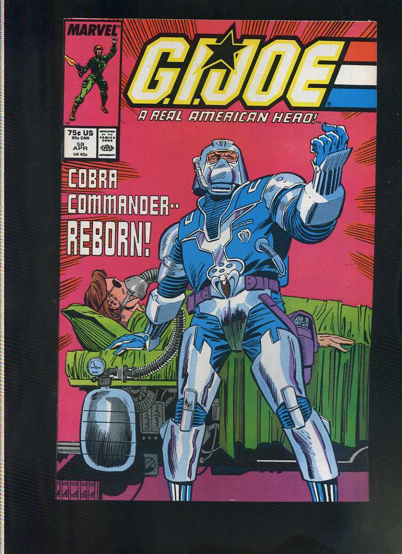 G.I. Joe A Real American Hero Comic # 58 NM unread Marvel 1982 series  CBX1R