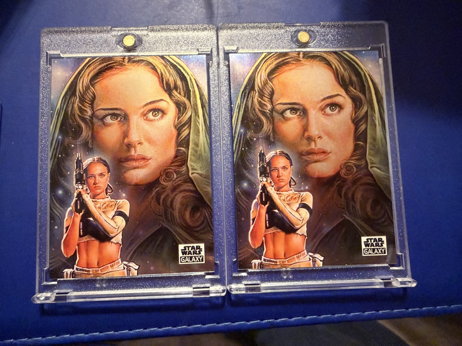 2021 Topps Chrome Star Wars Galaxy #40 Padme Amidala Base 2021 Topps Chrome Star Wars Galaxy #40 Padme Amidala Base