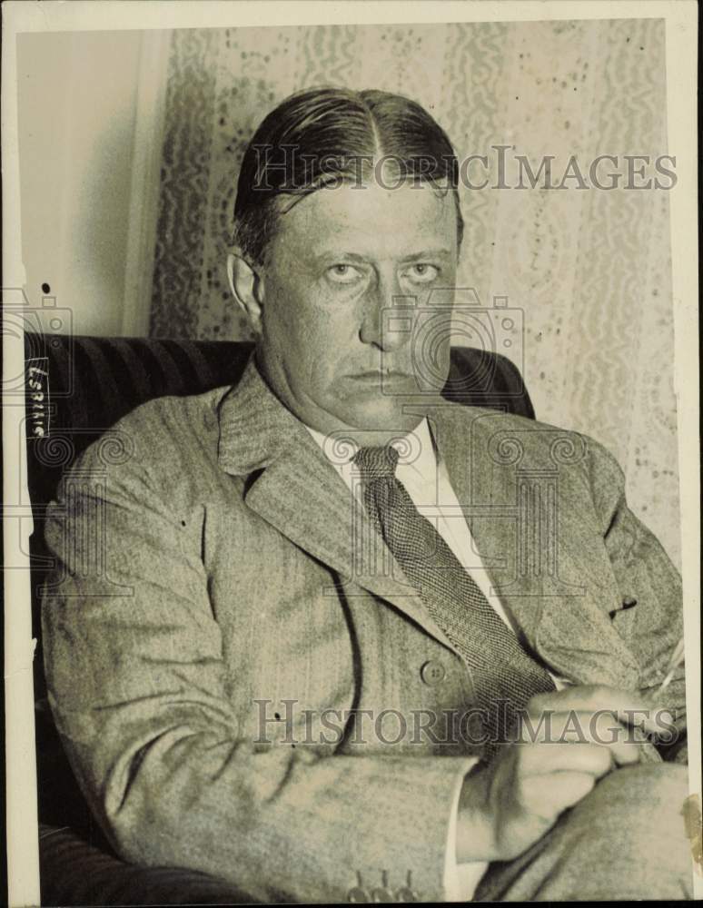 1916 Press Photo William Barnes at Republican convention at Chicago - kfx57512 1916 Press Photo William Barnes at Republican convention at Chicago - kfx57512