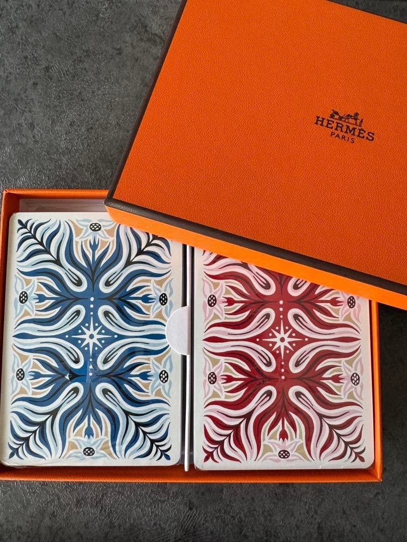 Hermes Playing Cards New Sealed