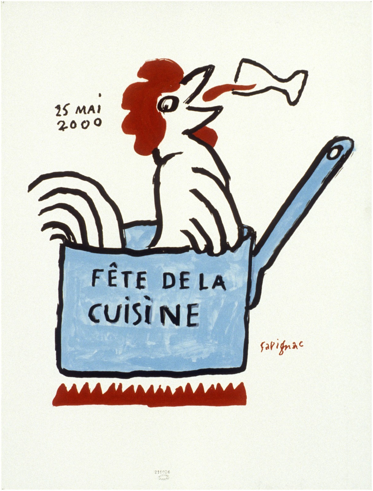 Vintage 1950s Raymond Savignac Soup Ad Poster π - 24x36β Vintage 1950s Raymond Savignac Soup Ad Poster π - 24x36β