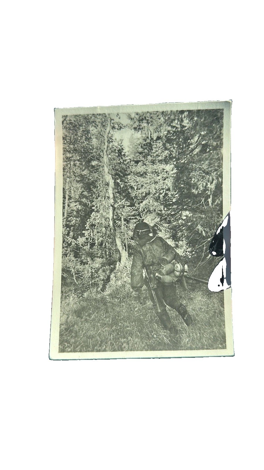 Mint Germany WW2 RPPC Postcard Waffen SS Nord Division “Angriff im Urwald” Mint Germany WW2 RPPC Postcard Waffen SS Nord Division “Angriff im Urwald”