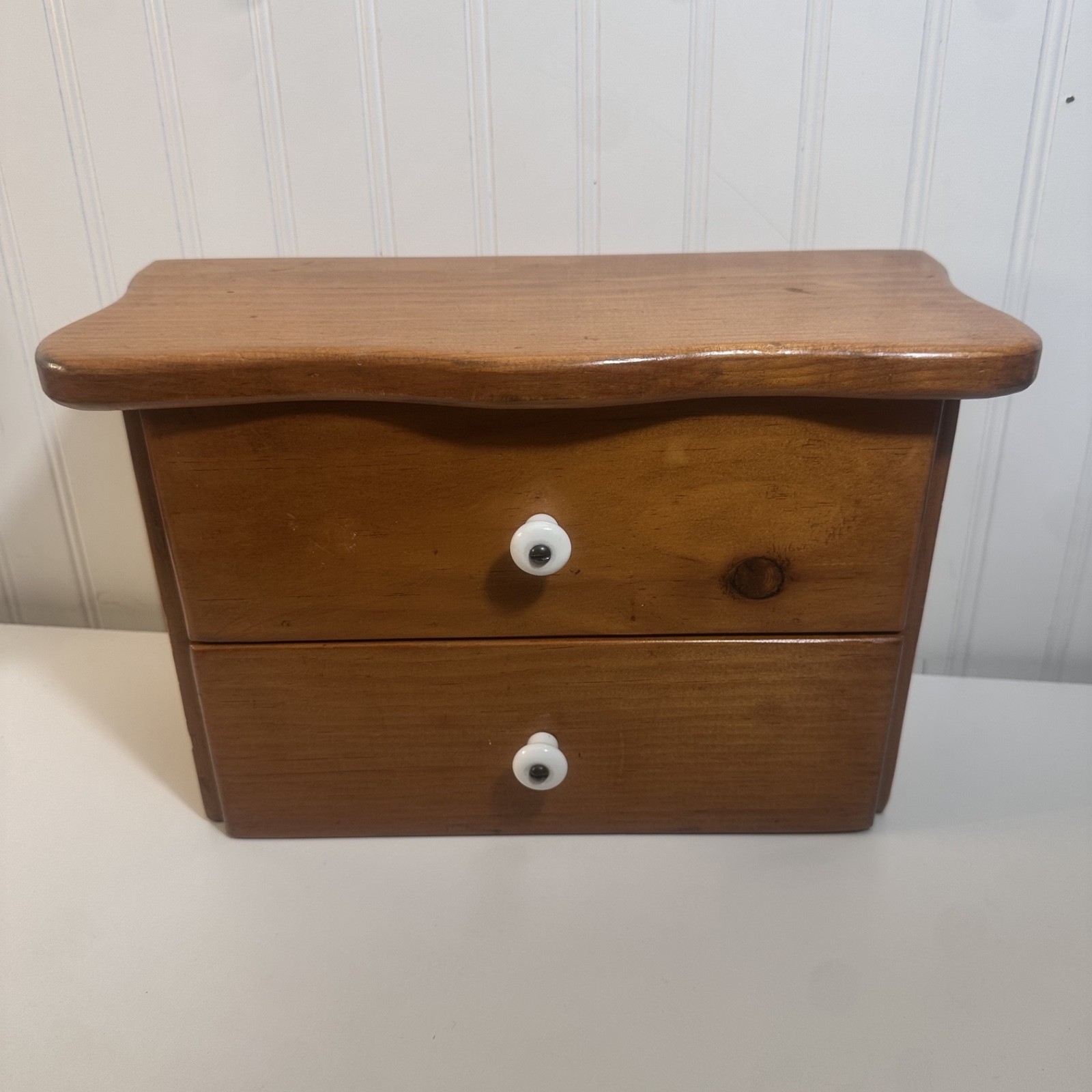 Vintage Jewelry Box Container 60’s Mid Century Dresser Top Storage Wooden 14X6X9 Vintage Jewelry Box Container 60’s Mid Century Dresser Top Storage Wooden 14X6X9