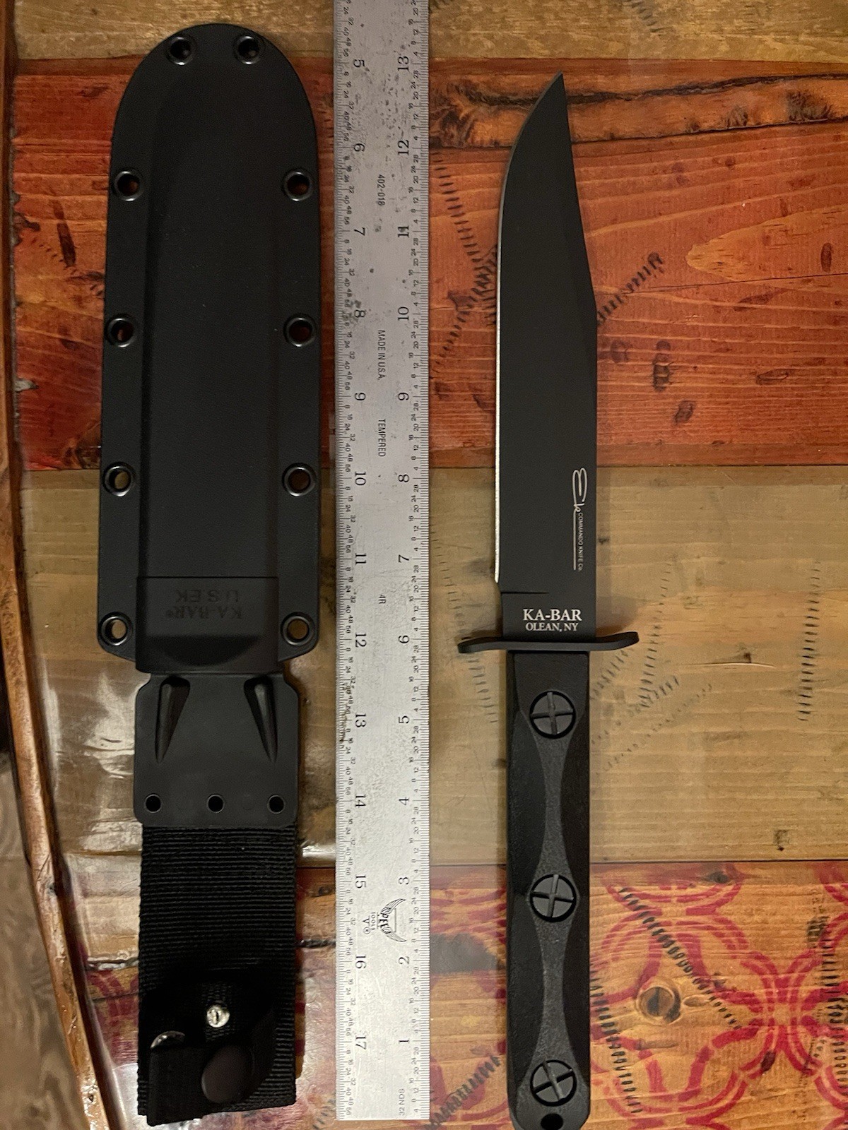 John EK Commando Dagger KABAR Knife Fixed Blade Full Tang WWII VIETNAM KOREA USA John EK Commando Dagger KABAR Knife Fixed Blade Full Tang WWII VIETNAM KOREA USA