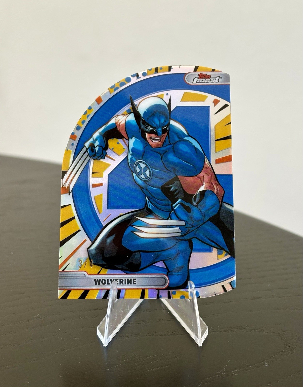 Topps 2026 Finest Fantastic Four 65th Anniversary All For Four Wolverine 3/4