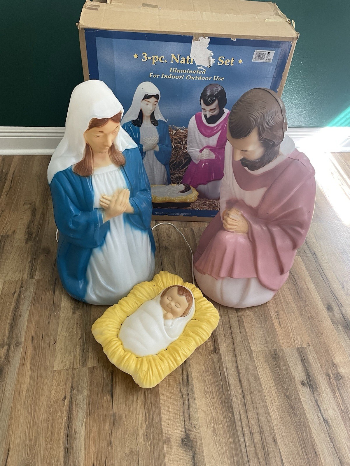 General Foam 3 Piece Nativity 27\ General Foam 3 Piece Nativity 27\