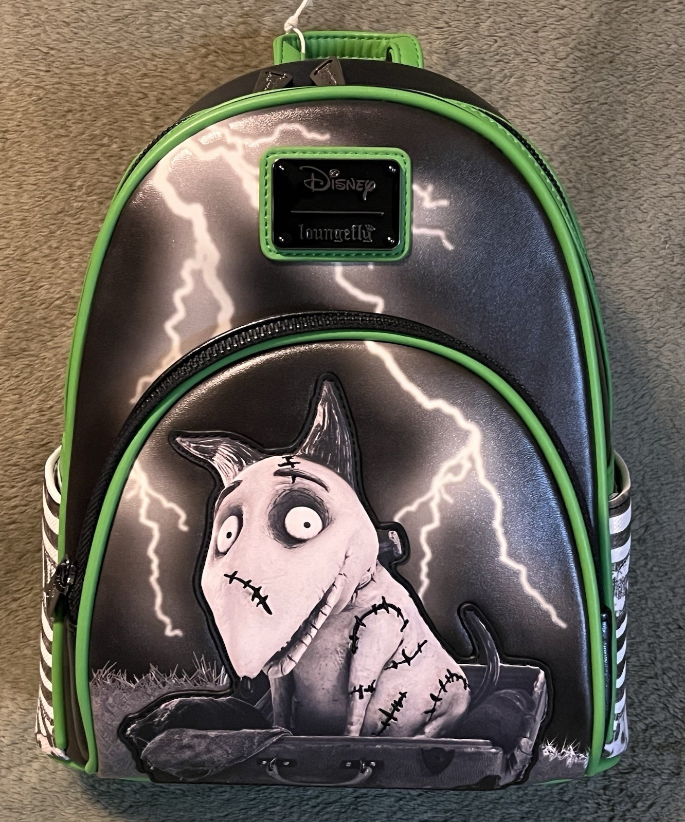 Loungefly Disney Frankenweenie sparky Mini Backpack NWT Glow In Dark Loungefly Disney Frankenweenie sparky Mini Backpack NWT Glow In Dark