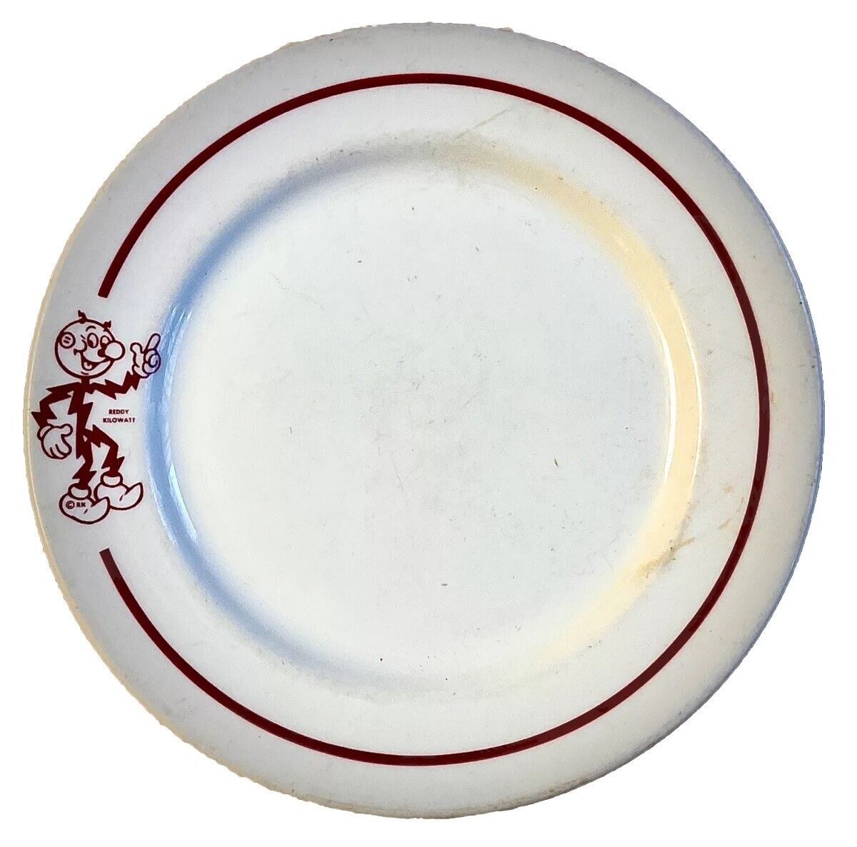Rare Antique/Vintage Ready Kilowatt, 9” Dinner Plate, shows ware-no chips/cracks