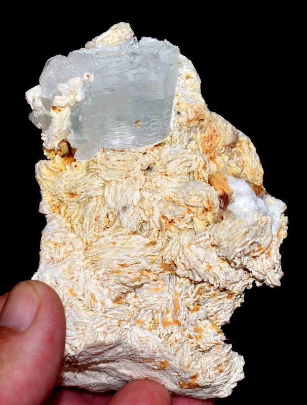212 Grams Very Beautiful Goshenite Beryl on Matrix From Skardu Pakistan 212 Grams Very Beautiful Goshenite Beryl on Matrix From Skardu Pakistan