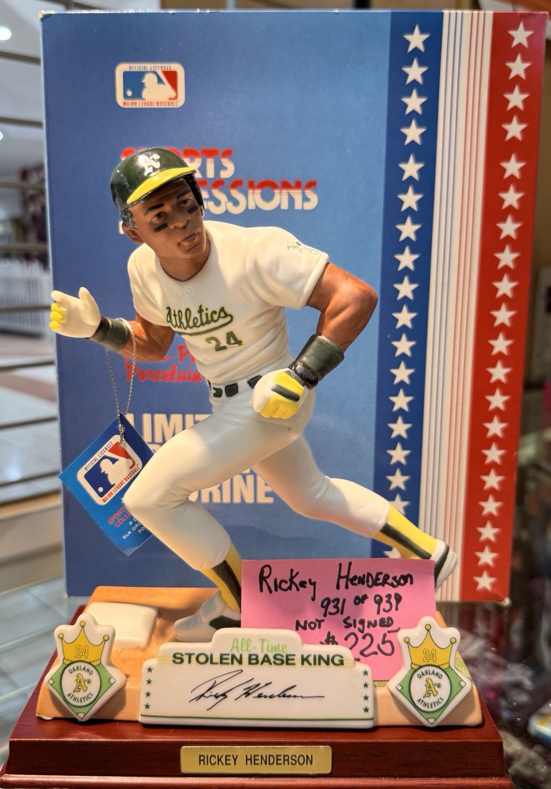 1991 Sports Impressions Rickey Henderson Born To Steal /939