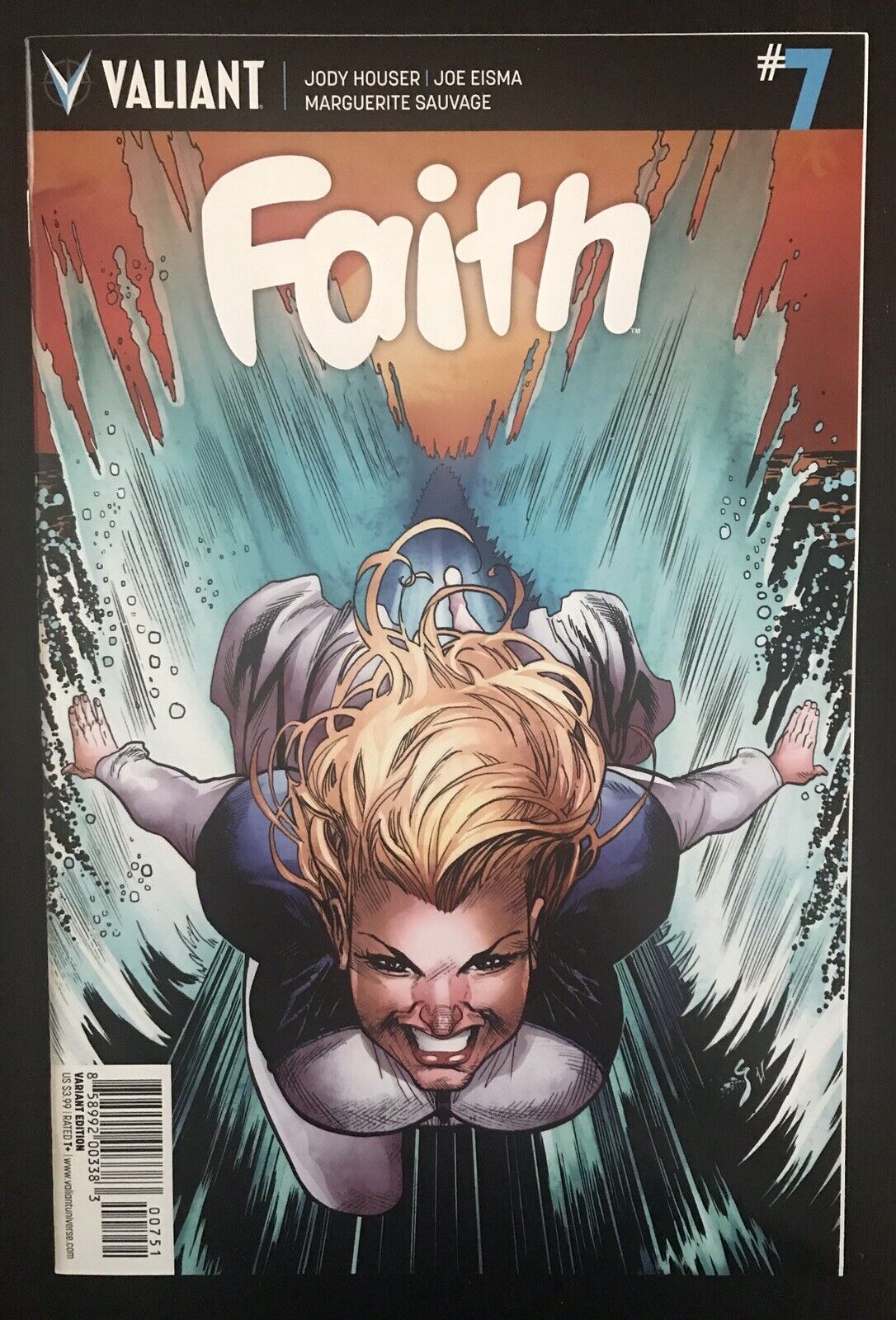 Faith #7 1:20 Retailer Incentive 2017 Valiant Variant Comic Book