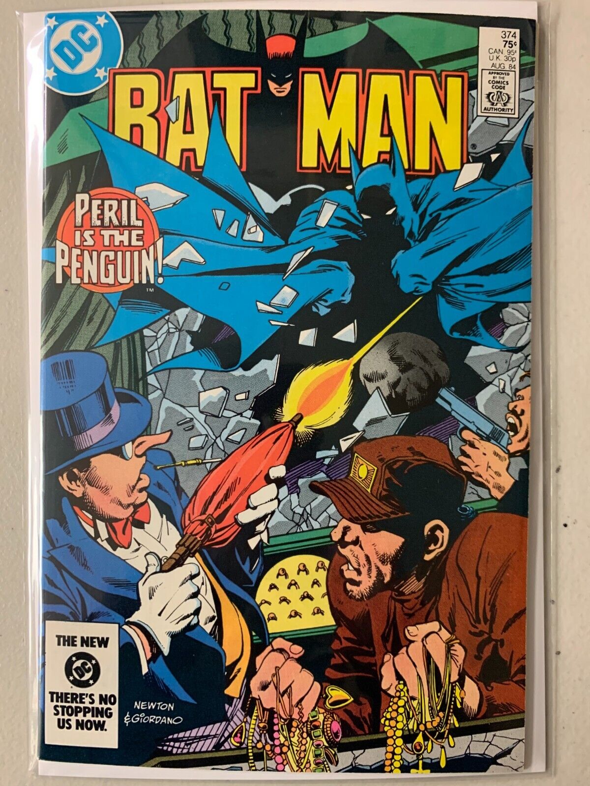 Batman #374 direct 7.0 (1984)