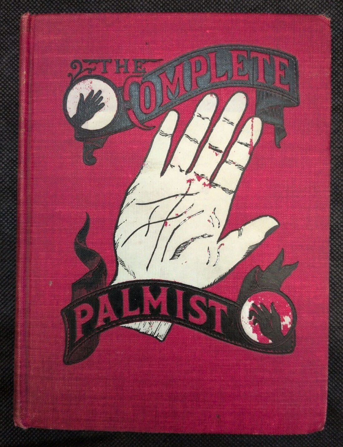 Rare Antique 1902 The Complete Palmist Book Vintage Halloween Party Games Decor Rare Antique 1902 The Complete Palmist Book Vintage Halloween Party Games Decor