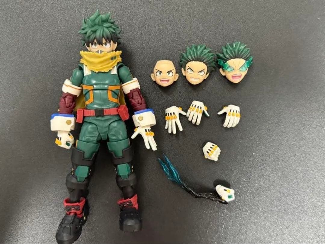 My Hero Academia Izuku Midoriya s.h.figuarts Action Figure with 3 Face & Hand