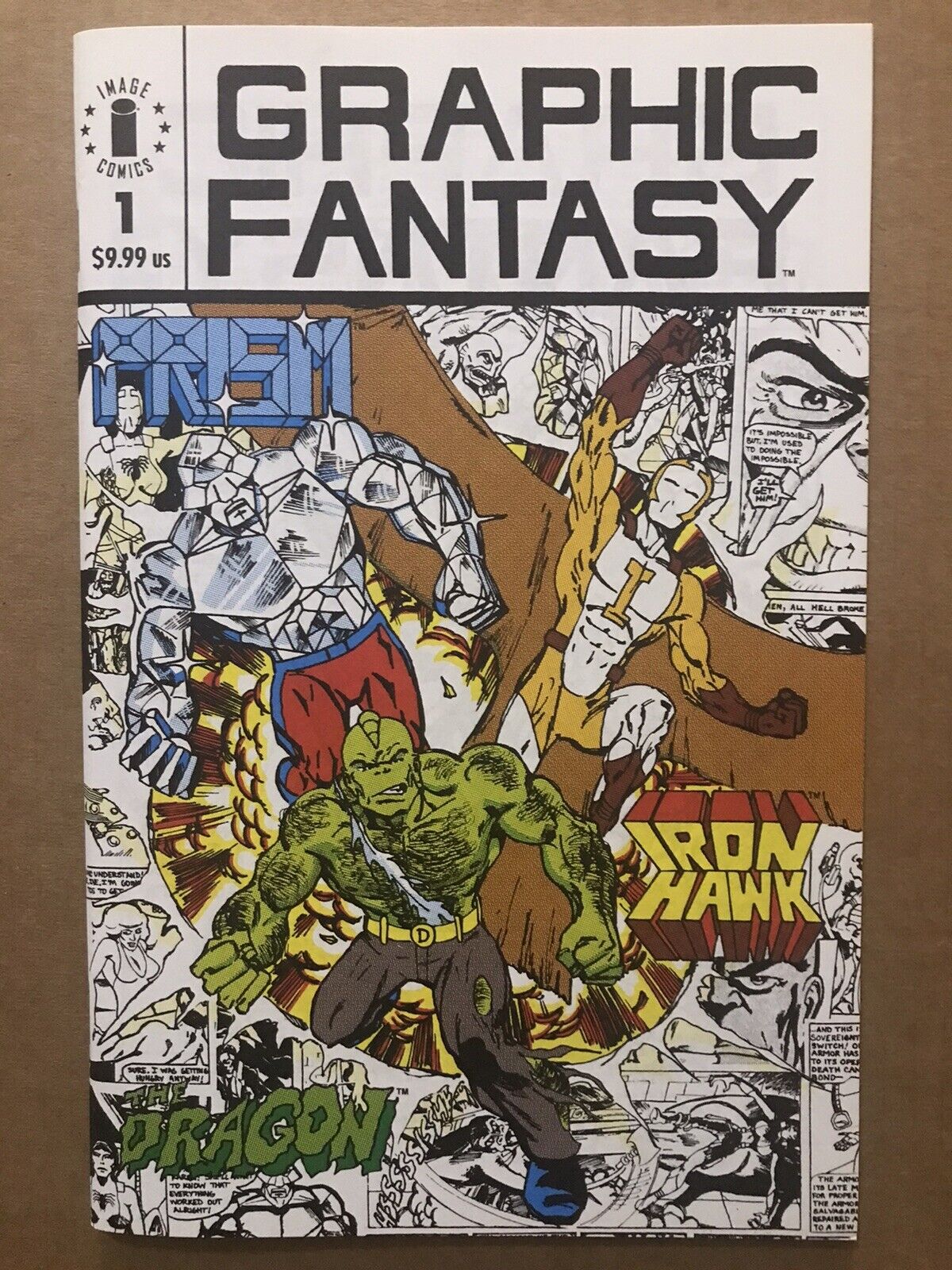 Graphic Fantasy #1 1982 Reprint 2021 Comic Book Savage Dragon