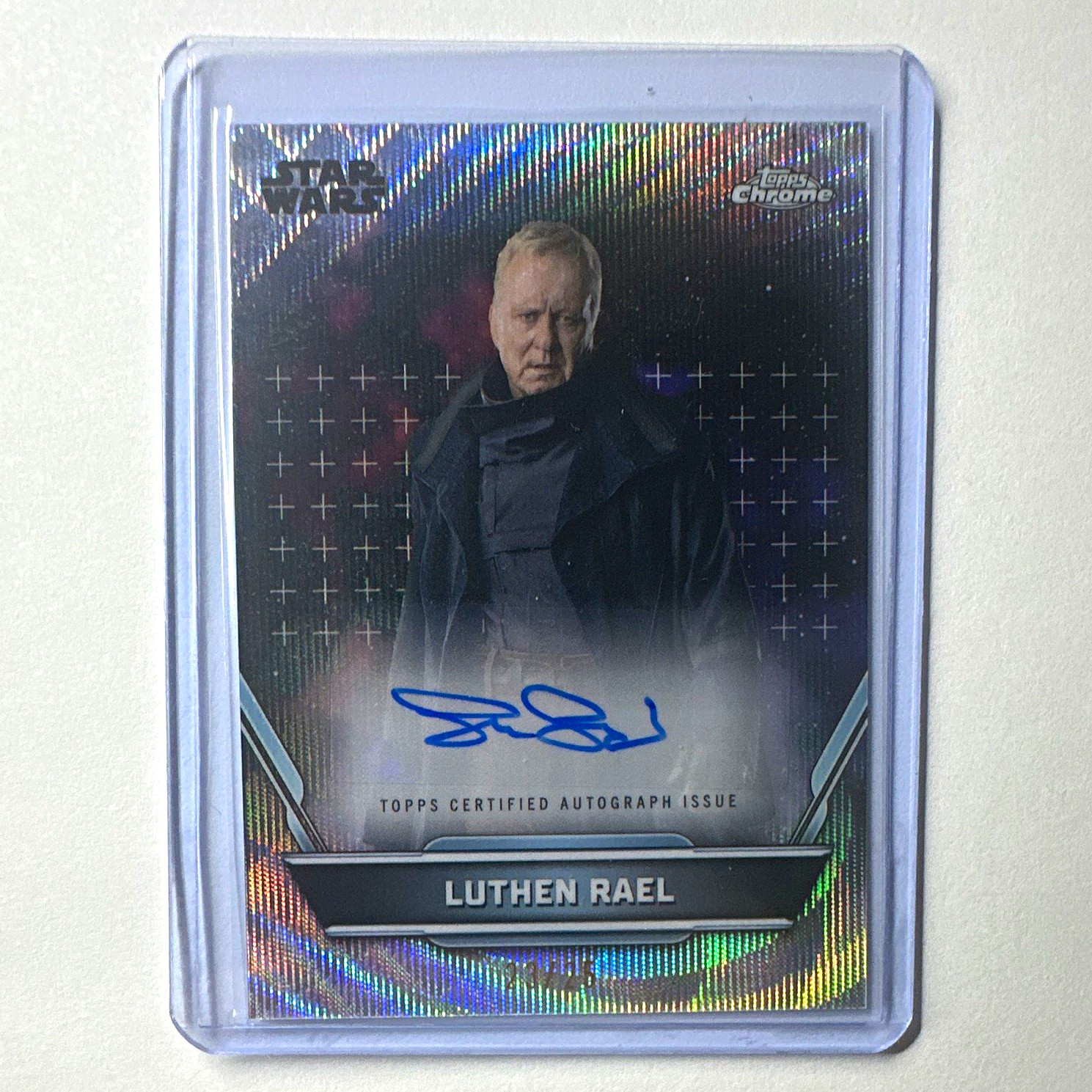 2024 Topps Star Wars Hyperspace Stellan Skarsgård as Luthen Rael Auto /25 #A-55 2024 Topps Star Wars Hyperspace Stellan Skarsgård as Luthen Rael Auto /25 #A-55