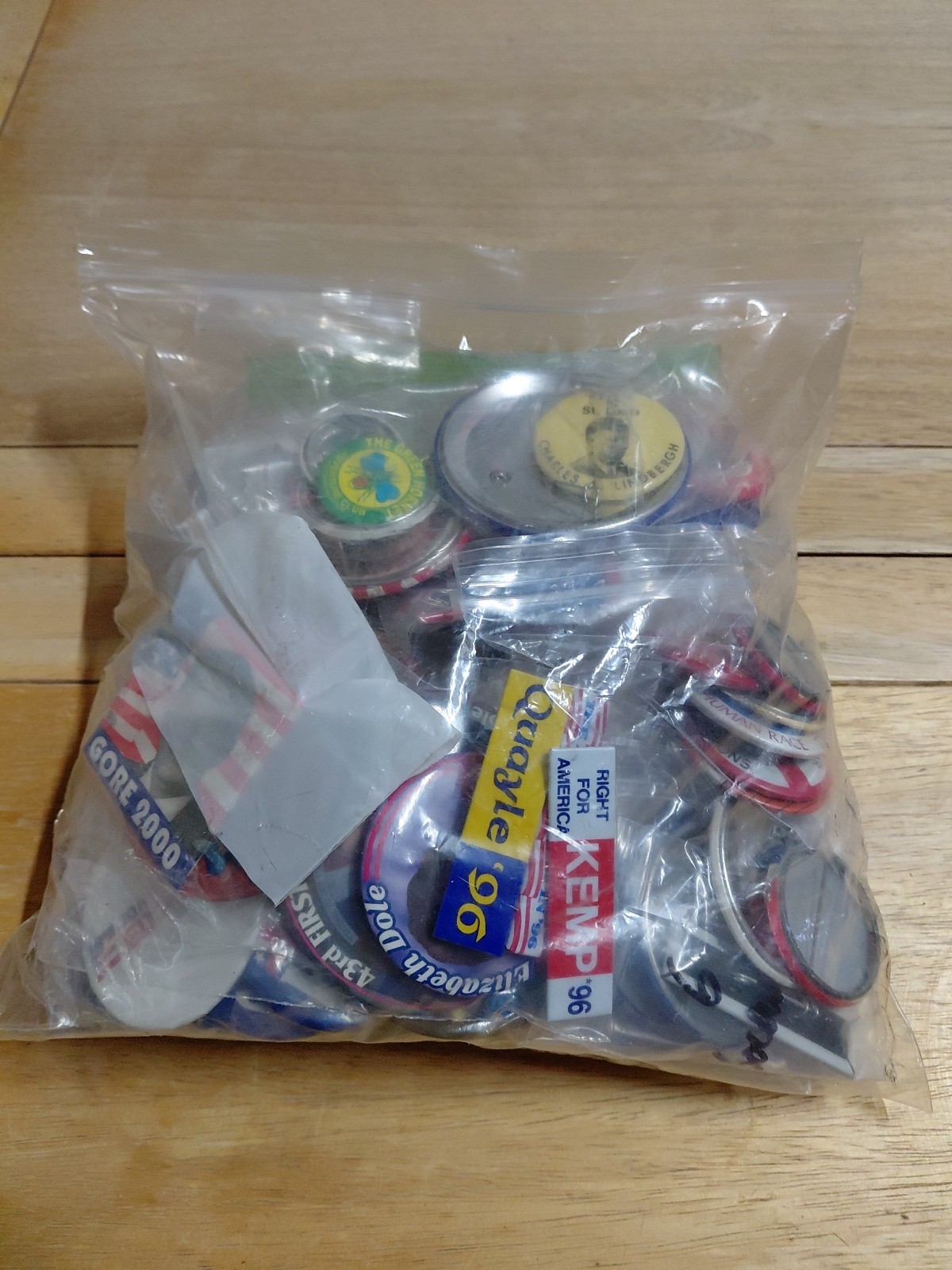 Vintage Miscellaneous Presidential Campaign Political Pin Lot of 90+ Vintage Miscellaneous Presidential Campaign Political Pin Lot of 90+
