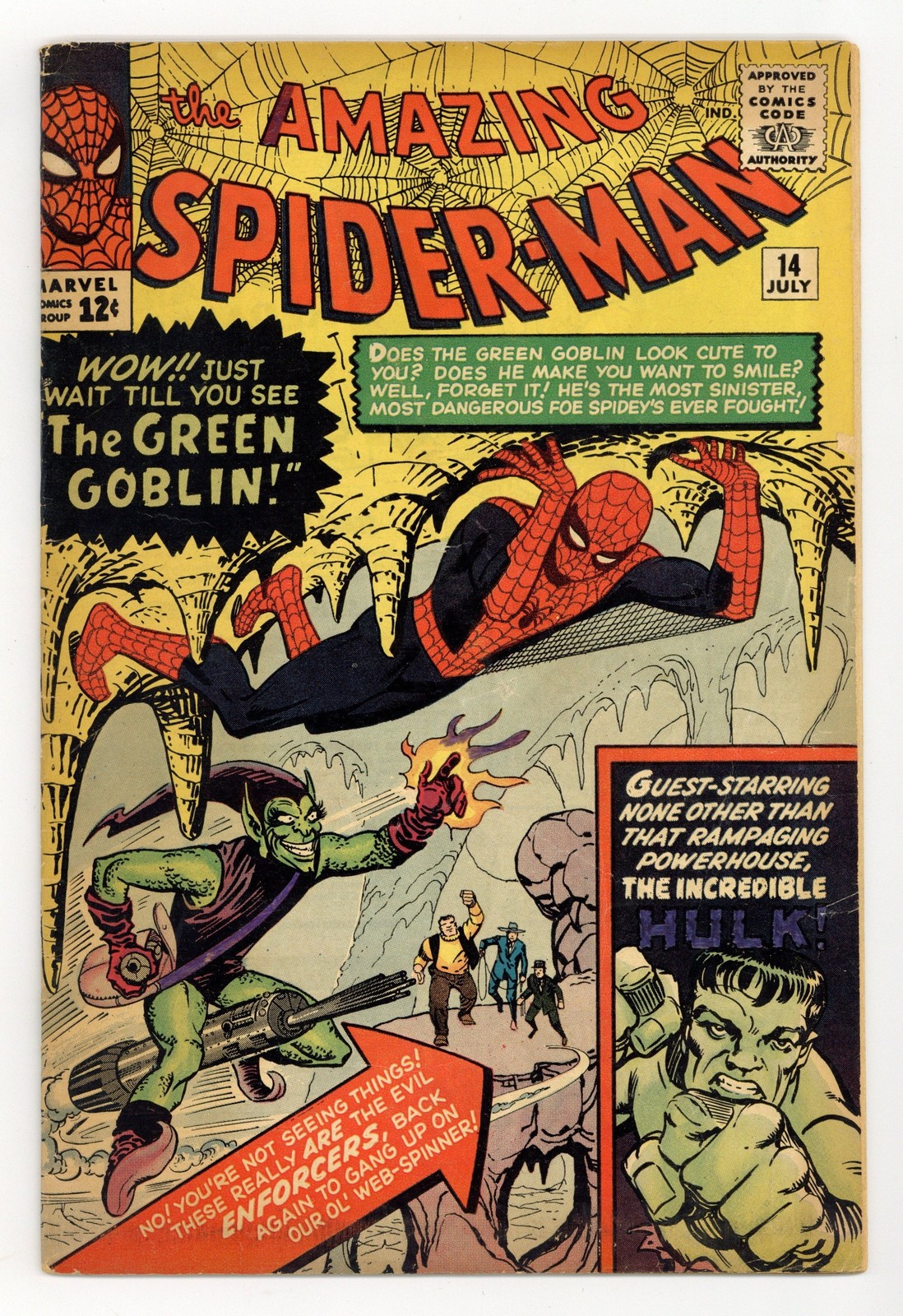 Amazing Spider-Man #14 PR 0.5 1964 1st app. Green Goblin