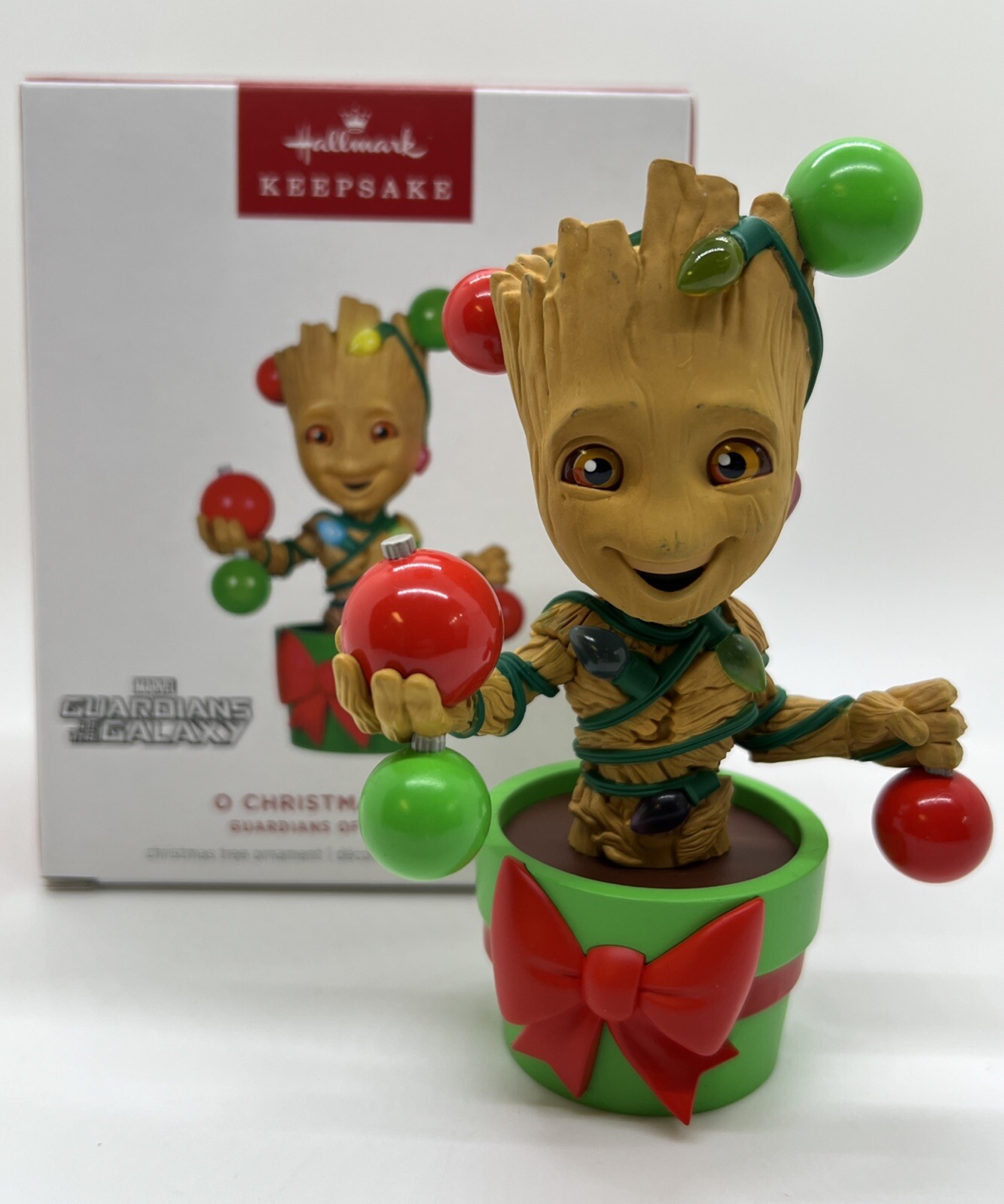 2024 Hallmark Keepsake O Christmas Groot Guardians of the Galaxy Ornament NEW 2024 Hallmark Keepsake O Christmas Groot Guardians of the Galaxy Ornament NEW