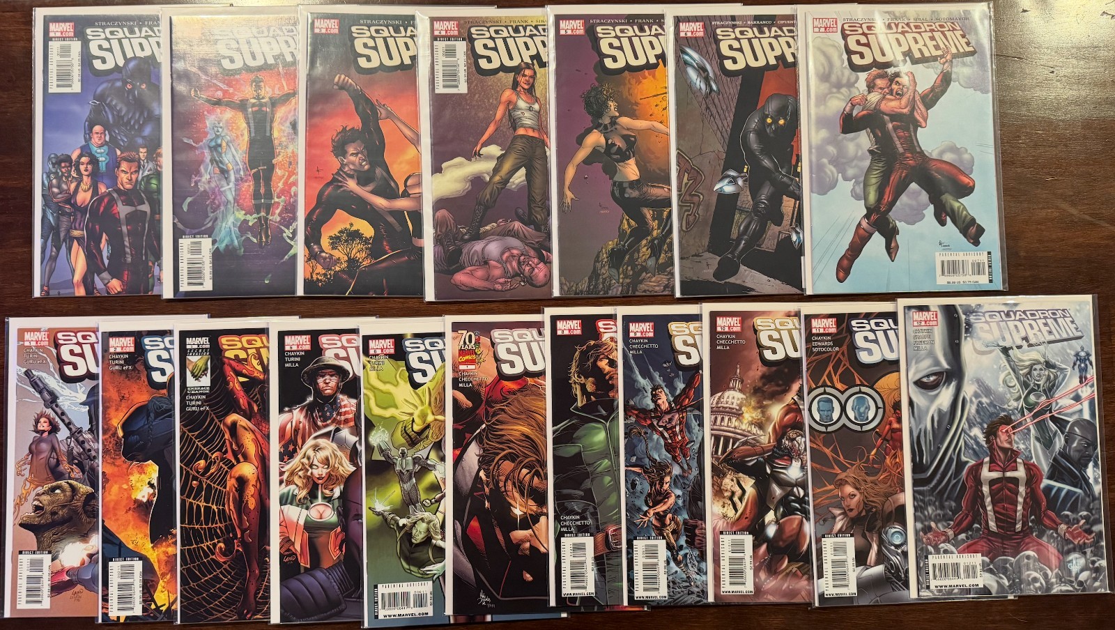 SQUADRON SUPREME VOL2 & VOL3 COMPLETE SERIES (18 issues) SQUADRON SUPREME VOL2 & VOL3 COMPLETE SERIES (18 issues)