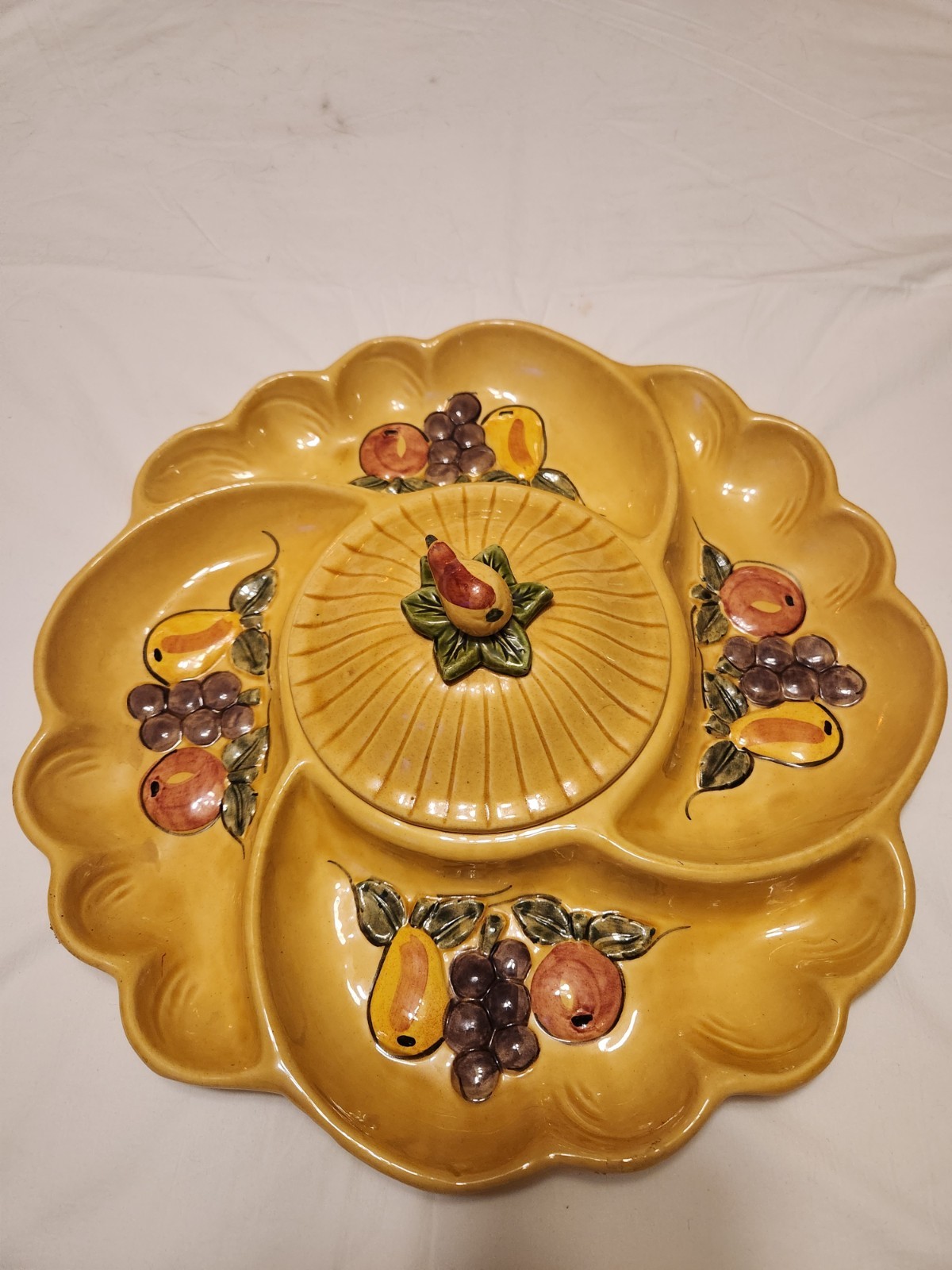 Vintage Mid-century Maurice Of California Hors D\'oeuvre / Chip And Dip... Vintage Mid-century Maurice Of California Hors D\'oeuvre / Chip And Dip...