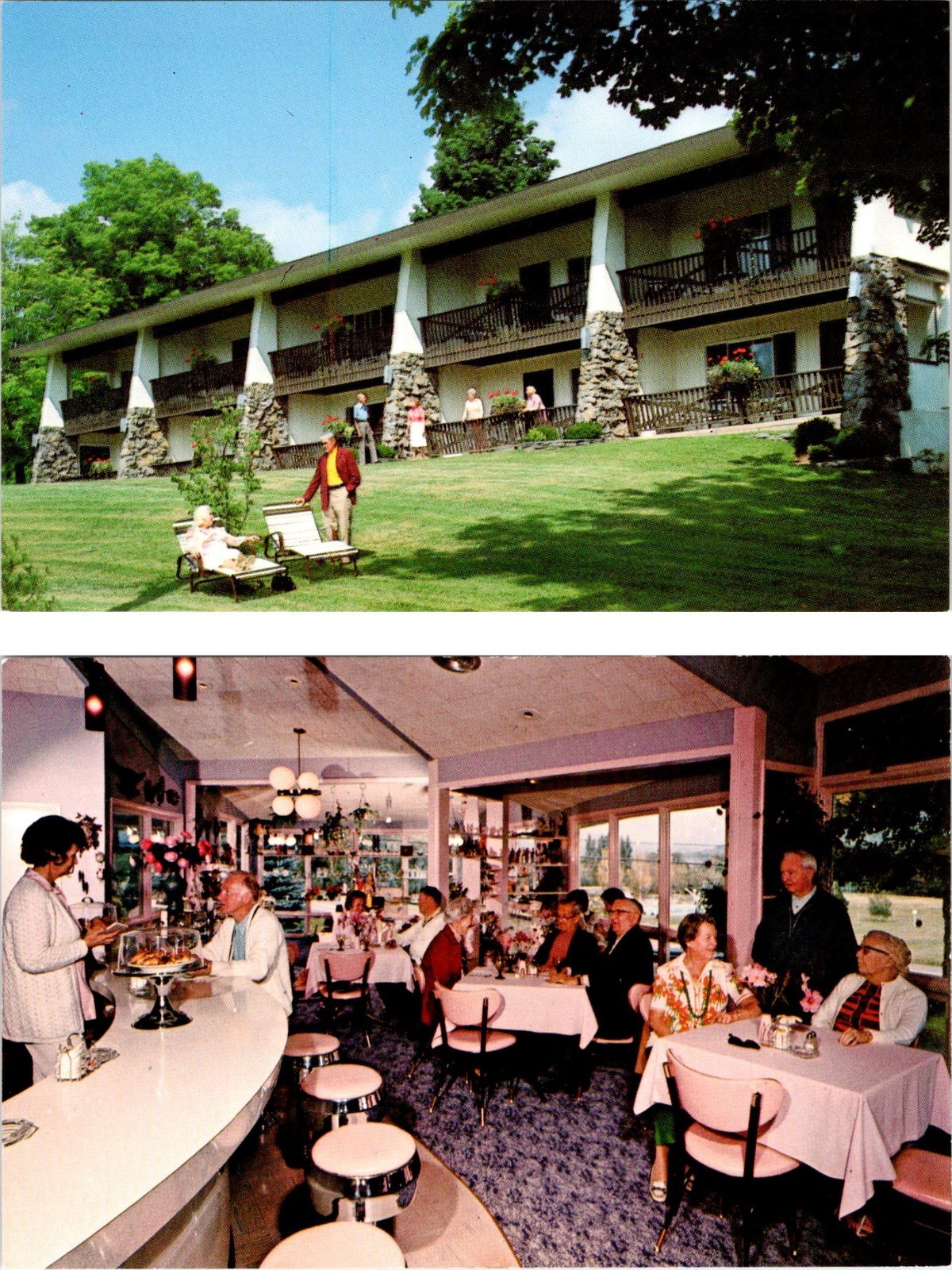 2~ca1970\'s Postcards WINDHAM, NY New York WINDHAM HOTEL & RESTAURANT 2~ca1970\'s Postcards WINDHAM, NY New York WINDHAM HOTEL & RESTAURANT