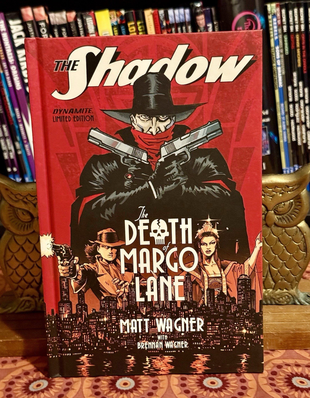 Rare THE SHADOW The Death Of Margo Lane HC Limited Edition Matt Wagner Dynamite