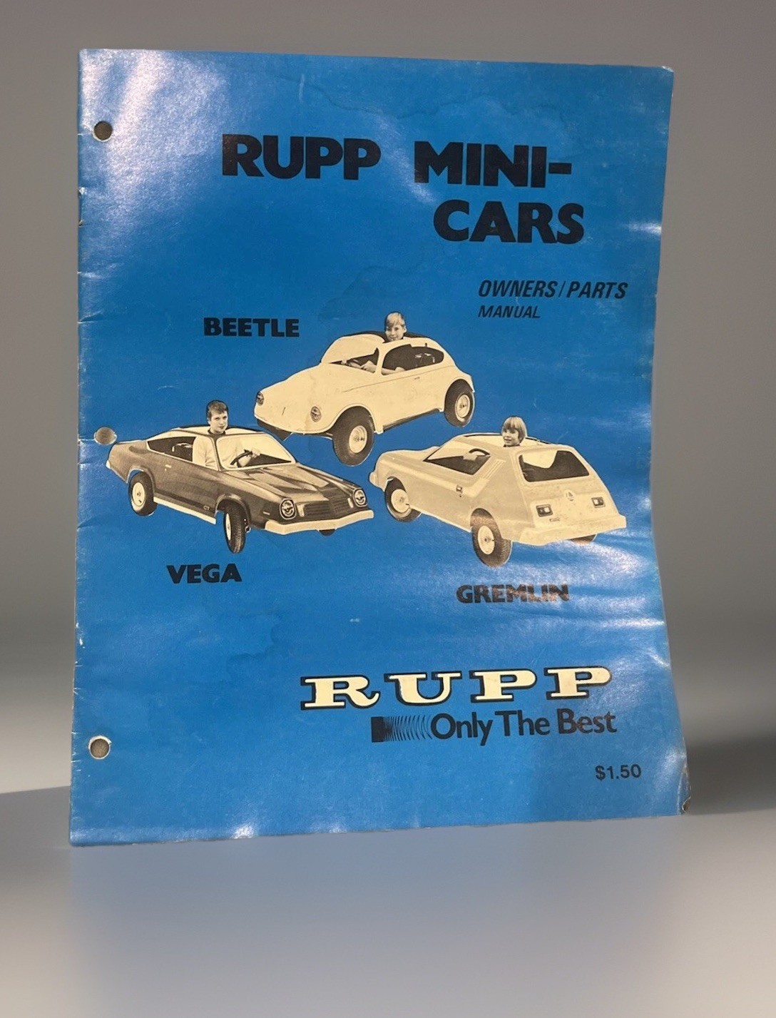 RUPP Kids Mini - Cars Owners Manual Parts Beetle Gremlin Vega VW AMC RARE VNTG RUPP Kids Mini - Cars Owners Manual Parts Beetle Gremlin Vega VW AMC RARE VNTG
