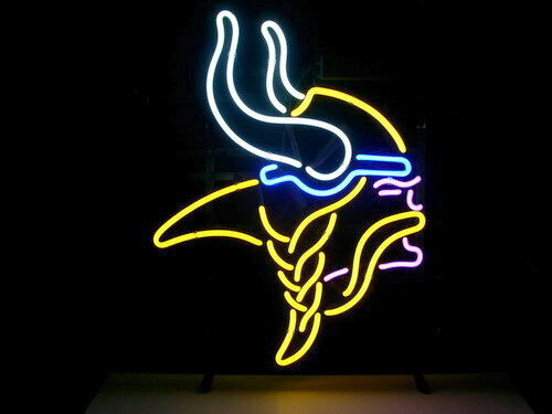 New Minnesota Vikings Football Neon Light Sign 20\