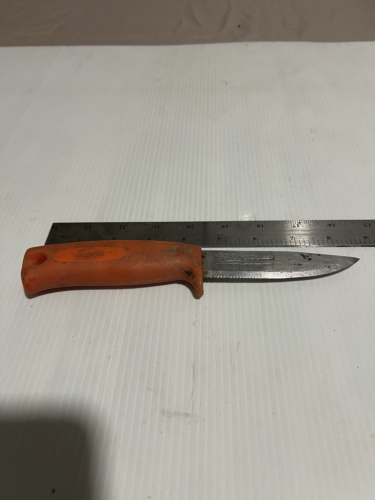 frosts mora knife sweden Orange Resin Handle frosts mora knife sweden Orange Resin Handle